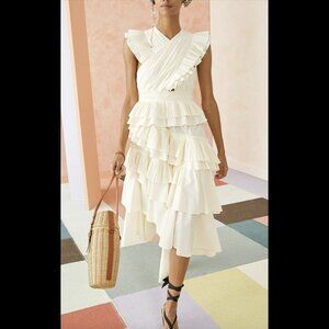 Ulla Johnson Aurora Dress cream white size 4